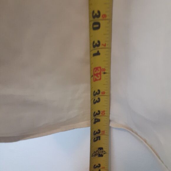 Ralph Lauren Adult Mens L Beige Blaire Long Sleeve Button Up Shirt 100% Cotton - Picture 11 of 11